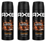 AXE Deo Dark Temptation Spray 150ml Men 5-Pack Bundle