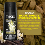 Axe Gold OUD Wood & Fresh Vanilla