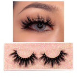 FOXESJI Makeup Eyelashes 3D Mink Eye Lashes Fluffy Soft Wispy Natural Lashes Extension Reusable Fake Lashes False Eyelashes