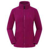 Women's Lightweight Fleece Antistatic Outdoor Jacket for Hiking