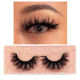 FOXESJI Makeup Eyelashes 3D Mink Eye Lashes Fluffy Soft Wispy Natural Lashes Extension Reusable Fake Lashes False Eyelashes