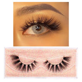 FOXESJI Makeup Eyelashes 3D Mink Eye Lashes Fluffy Soft Wispy Natural Lashes Extension Reusable Fake Lashes False Eyelashes