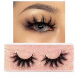 FOXESJI Makeup Eyelashes 3D Mink Eye Lashes Fluffy Soft Wispy Natural Lashes Extension Reusable Fake Lashes False Eyelashes