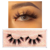 FOXESJI Makeup Eyelashes 3D Mink Eye Lashes Fluffy Soft Wispy Natural Lashes Extension Reusable Fake Lashes False Eyelashes