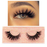 FOXESJI Makeup Eyelashes 3D Mink Eye Lashes Fluffy Soft Wispy Natural Lashes Extension Reusable Fake Lashes False Eyelashes