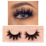 FOXESJI Makeup Eyelashes 3D Mink Eye Lashes Fluffy Soft Wispy Natural Lashes Extension Reusable Fake Lashes False Eyelashes