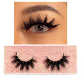 FOXESJI Makeup Eyelashes 3D Mink Eye Lashes Fluffy Soft Wispy Natural Lashes Extension Reusable Fake Lashes False Eyelashes