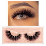 FOXESJI Makeup Eyelashes 3D Mink Eye Lashes Fluffy Soft Wispy Natural Lashes Extension Reusable Fake Lashes False Eyelashes