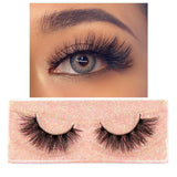 FOXESJI Makeup Eyelashes 3D Mink Eye Lashes Fluffy Soft Wispy Natural Lashes Extension Reusable Fake Lashes False Eyelashes
