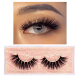 FOXESJI Makeup Eyelashes 3D Mink Eye Lashes Fluffy Soft Wispy Natural Lashes Extension Reusable Fake Lashes False Eyelashes