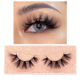 FOXESJI Makeup Eyelashes 3D Mink Eye Lashes Fluffy Soft Wispy Natural Lashes Extension Reusable Fake Lashes False Eyelashes