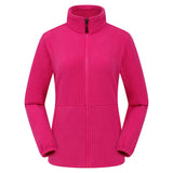 Women's Lightweight Fleece Antistatic Outdoor Jacket for Hiking