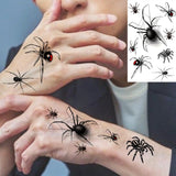 Halloween Scary Fake Scar Temporary Tattoo - Bloody Scratches Sticker