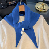Womens Wool Winter Scarf Long Warm Cashmere Hijab Shawl Wrap