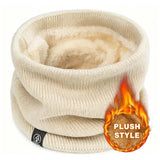 Winter Neck Gaiter Fleece Lined Neck Warmer Face Cover