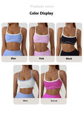 Women's Shock Absorbing Sports Bra Breathable Yoga Gym Top