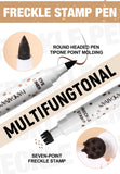 Face Fake Freckles Pen Natural Waterproof Pen for Long Lasting Look Dot Spot Makeup Tool