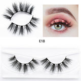 3D Mink Lashes Luxury Hand-Made Eyelashes False Eyelashes Upper Lashes