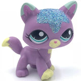 Rare pet toy Mini Stands Short Hair Kitten Old Figures Collection Original Bobble head toy lps