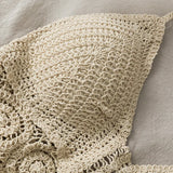 Sexy Boho Beach Holiday Camisole Halter Women Crochet Knit