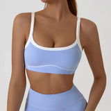 Women's Shock Absorbing Sports Bra Breathable Yoga Gym Top
