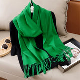 Women's Winter Cashmere Scarf Warm Pashmina Shawl Wrap