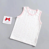 Floral Print Girls' Cotton Inner Wear Baby Clothing Tank Top