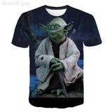 Men's Star Wars Anime Kids Boys Short Sleeve T-Shirt Casual