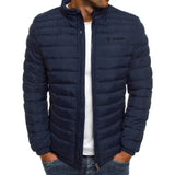 Men's non-woven, windproof, lightweight, warm, and slim-fit winter jacket