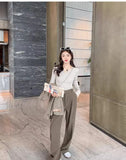 Women’s V-Neck Button Sweater Long Sleeve Slim Knit Pullover