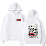 FMF Racing Exhaust Ama Motocross Theme Hooded Shirt Men's Hoodies New & Sweatshirts Hoody Hoodie