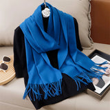 Women's Winter Cashmere Scarf Warm Pashmina Shawl Wrap