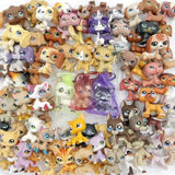 Rare pet toy Mini Stands Short Hair Kitten Old Figures Collection Original Bobble head toy lps
