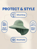 Children's sun hats for summer, baby sun protection hat