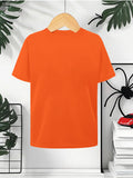 Men's summer fashion casual round-neck short-sleeved T-shirt