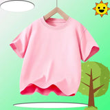 Mickey Minnie Summer Children's Pure Cotton Short-Sleeved