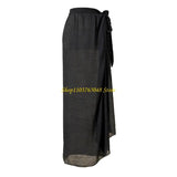 Women Swimsuit Coverup Sheer Beach Dress Bikinis Wrap Skirt