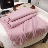 Women's Winter Cashmere Scarf Warm Pashmina Shawl Wrap