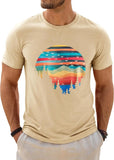 Stylish Men's T-Shirt—100% Pure Cotton, Comfortable, Trendy