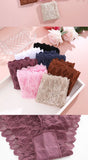 2Pcs Lace Four Shorts Women's Panties Floral Underwear S-XL