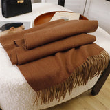 Women's Winter Cashmere Scarf Warm Pashmina Shawl Wrap