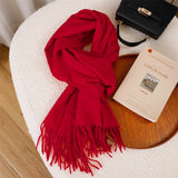 Women's Winter Cashmere Scarf Warm Pashmina Shawl Wrap