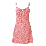 Women's Floral Slip Dress Casual Summer Homewear Style