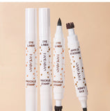 Face Fake Freckles Pen Natural Waterproof Pen for Long Lasting Look Dot Spot Makeup Tool