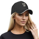 The Hell I Won't Vintage Distressed Wall Art Baseball Cap