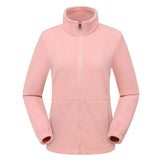 Women's Lightweight Fleece Antistatic Outdoor Jacket for Hiking
