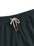 Men's Casual Pants & Beach Shorts, Breathable Textured Fabric