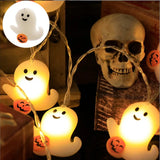 Halloween LED Pumpkin String Lights Outdoor Hanging Decor Garland