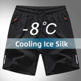 Summer Thin Loose Sports Shorts Men's Casual Beach Pants