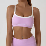 Women's Shock Absorbing Sports Bra Breathable Yoga Gym Top